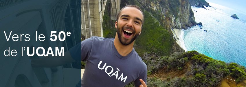 Bannière - Vers le 50e de l'UQAM